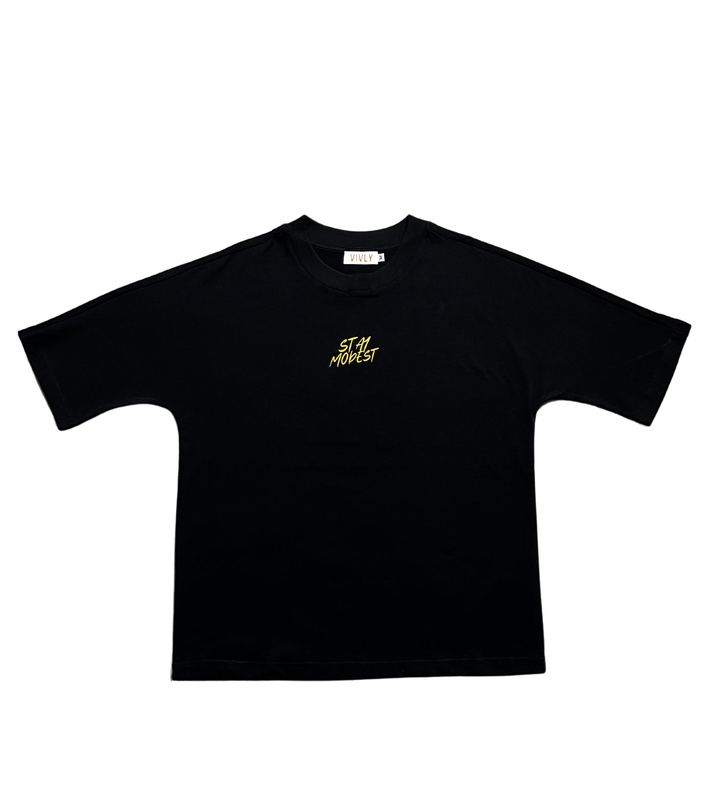 STAY MODEST oversized